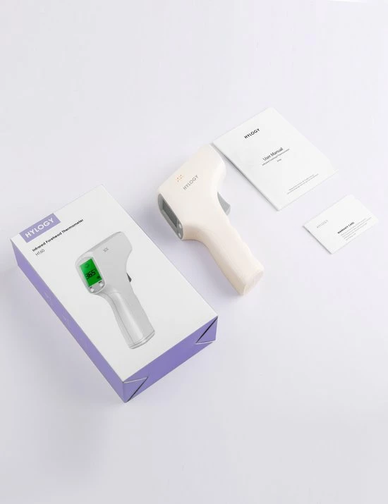 HYLOGY Thermometer Voor Volwassenen Digitaal - Infrarood Koortsthermometer Contactloze - Thermometer Lichaam Kinderen - Voorhoofd Thermometer Baby Met Lcd Display - Afbeelding 8