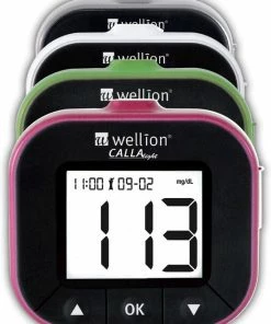 Wellion Calla Light Glucosemeter Startpakket (met 10 Strips En 10 Lancetten) - Wit