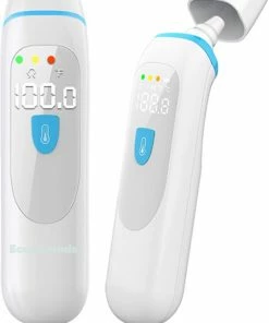 Oorthermometer En Voorhoofd Koortsthermometer Voor Jong En Oud - Infrarood Thermometer - Thermometer Lichaam - Ecomtrends?