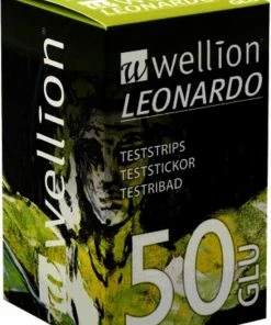 Wellion Leonardo Teststrips Glucose (50 Strips)